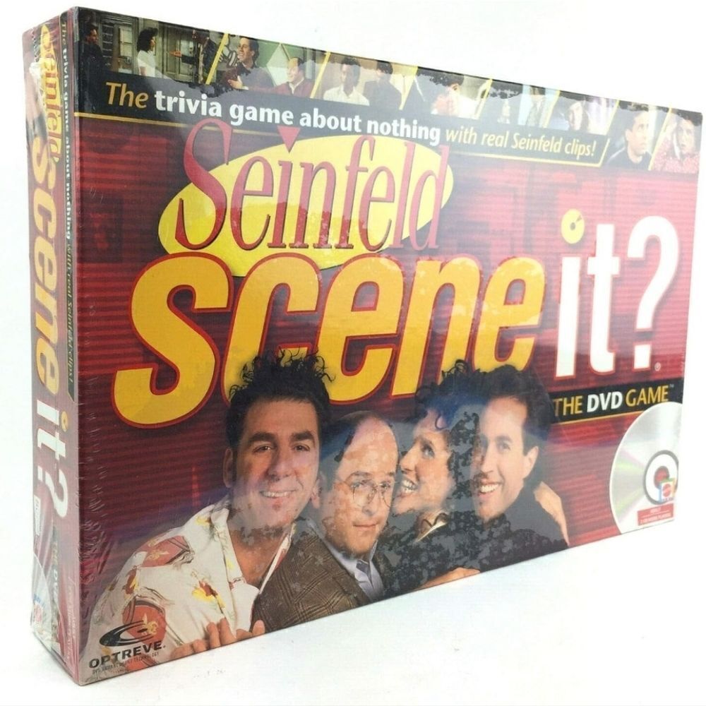 🔸️Scene It 2008 Seinfeld Edition DVD Trivia Game